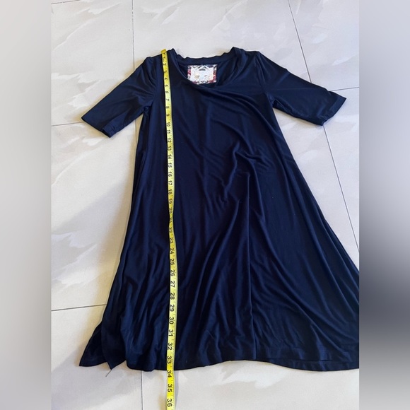 Anthropologie‎ Cupio Dress Women's XS black Casual Stretchy Pullover lightweight - Picture 14 of 16